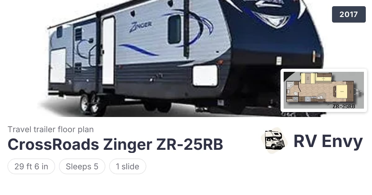 Zinger ZR-25RB Travel Trailer for sale | RV Envy