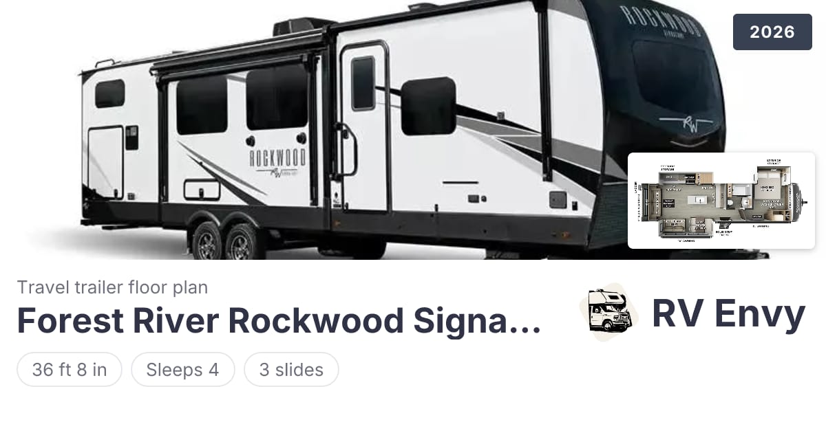 2026 Rockwood Signature 8337RL by Forest River | RV Envy
